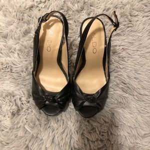 ALDO black heels